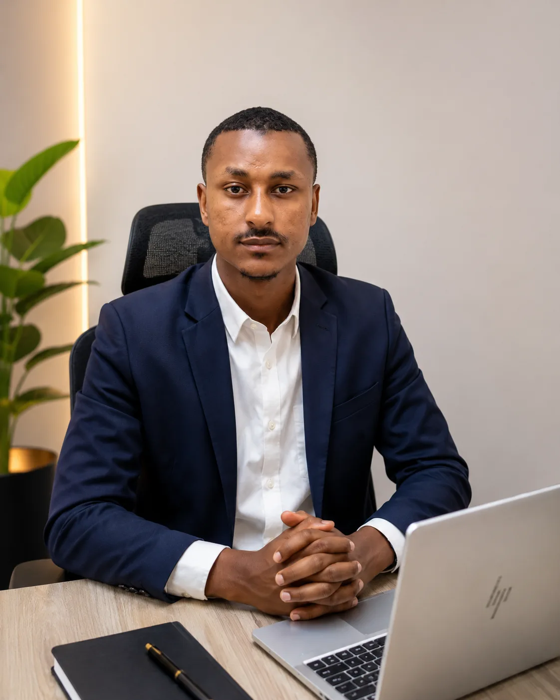 Portrait of Abdellah Teha, freelance web designer and frontend developer based in Dubai